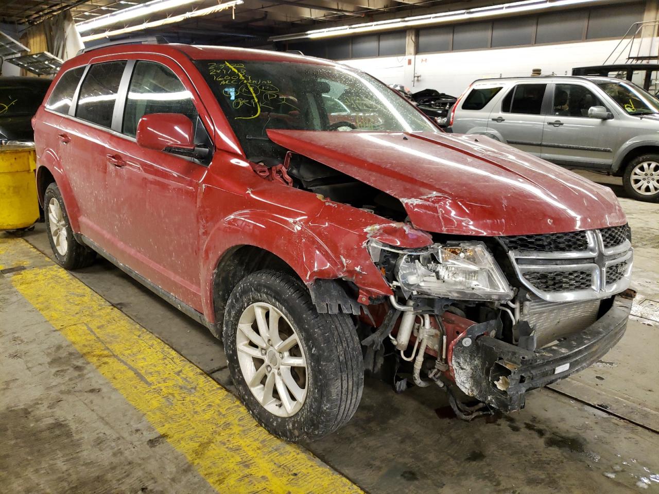 DODGE JOURNEY SX 2016 with VIN 3C4PDDBG9GT160069 - Photo from auction