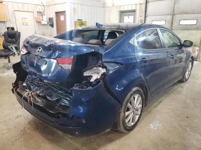 Photo 4 from auction – 2014 HYUNDAI ELANTRA with VIN KMHDH4AE0EU159219