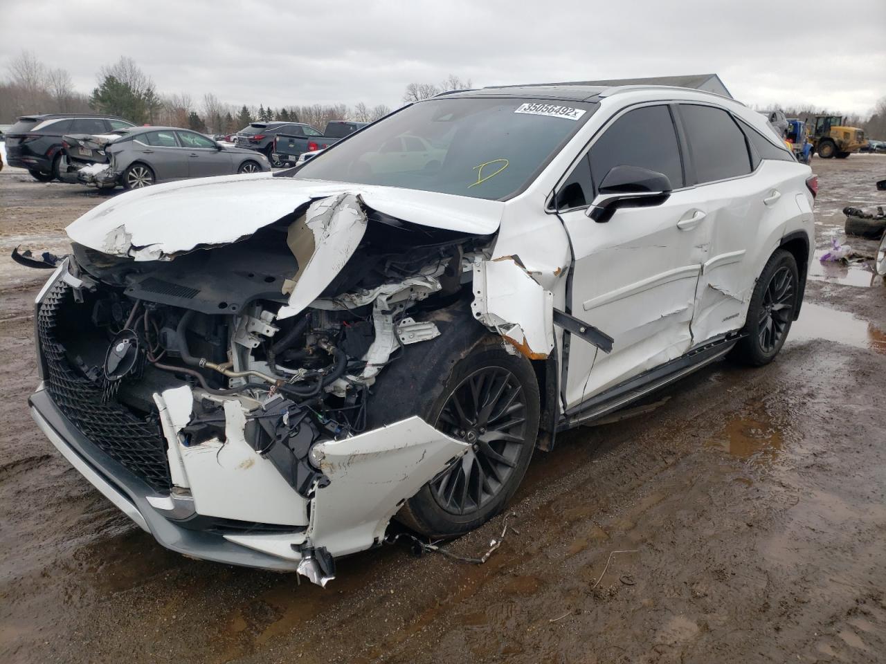 Photo 2 from auction – 2017 LEXUS RX 450H BA with VIN 2T2BGMCA6HC008584