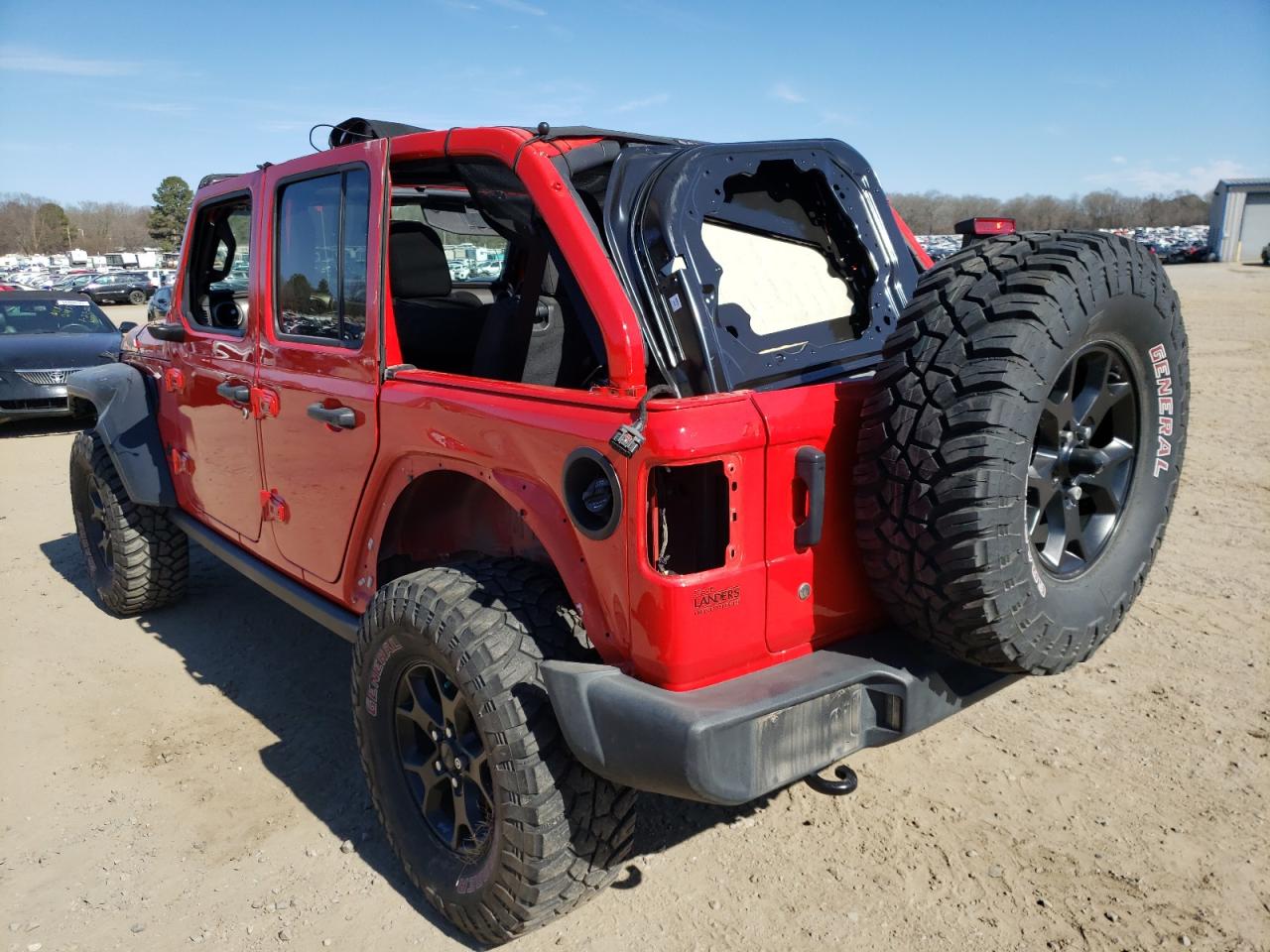 Photo 3 from auction – 2020 JEEP WRANGLER U with VIN 1C4HJXDN0LW158743