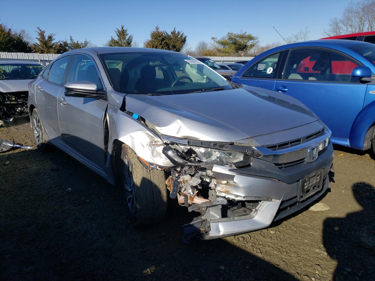 HONDA CIVIC EX 2016 with VIN 19XFC2F7XGE247903 - Photo from auction