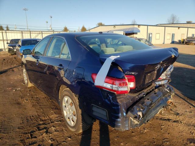 Photo 3 from auction – 2011 TOYOTA CAMRY BASE with VIN 4T1BF3EK4BU733078
