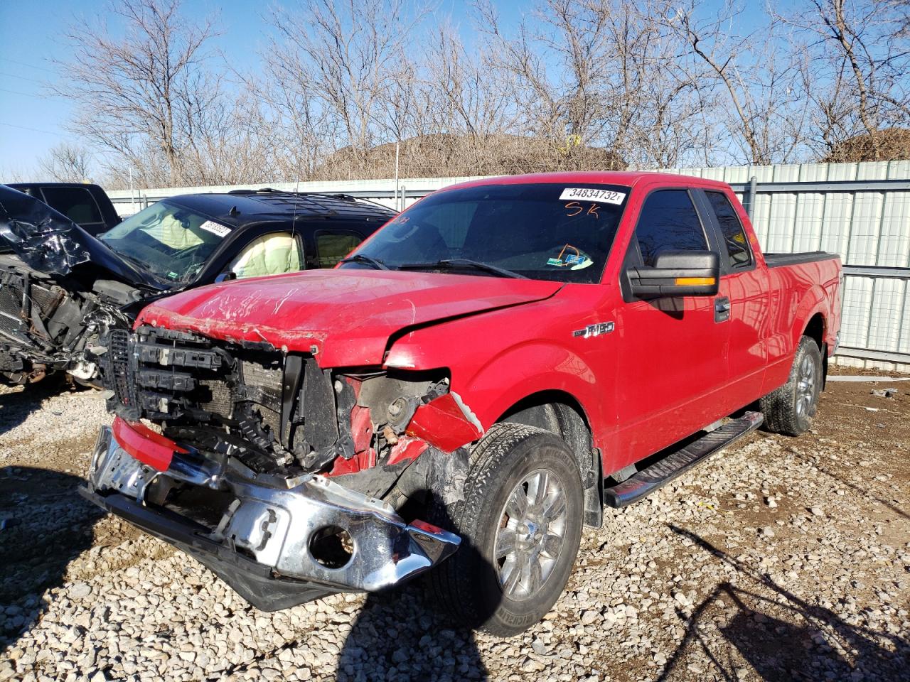 Photo 2 from auction – 2009 FORD F150 SUPER with VIN 1FTRX12859KC51643