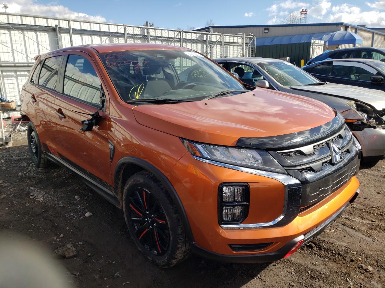 Photo 1 from auction – 2021 MITSUBISHI OUTLANDER with VIN JA4APUAU4MU020186