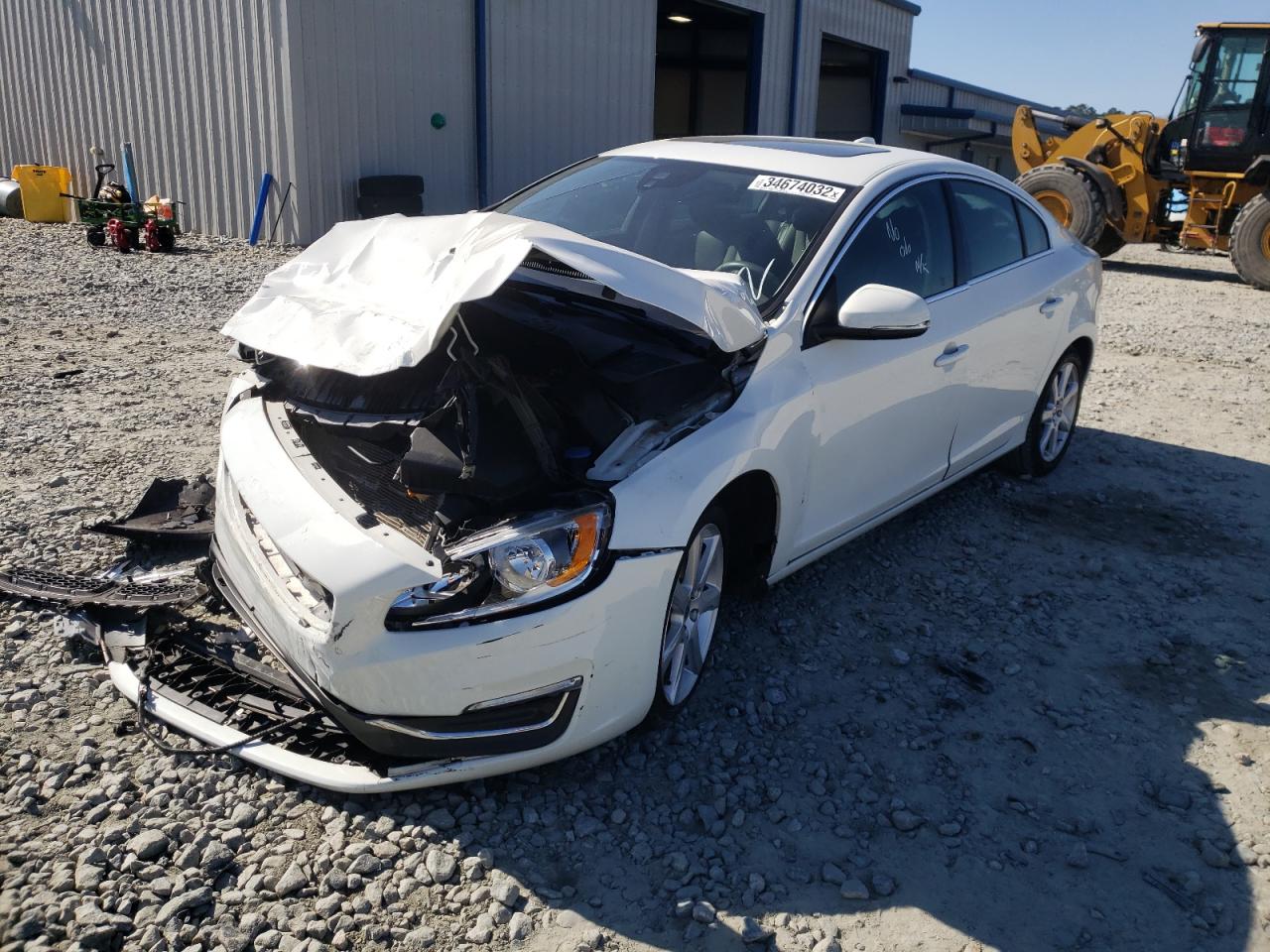 Photo 2 from auction – 2016 VOLVO S60 PREMIE with VIN YV126MFK2G2408824