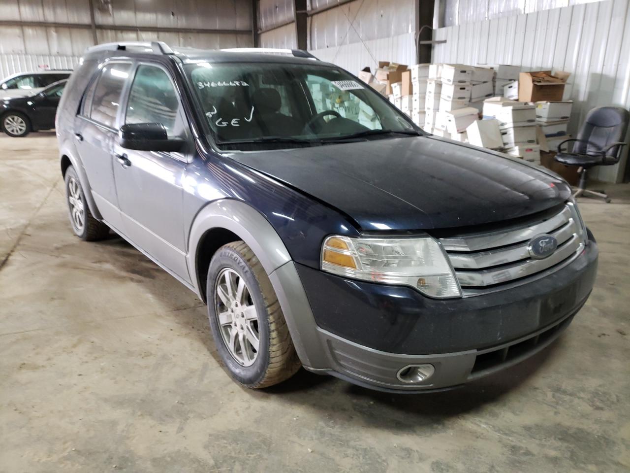 FORD TAURUS X S 2008 with VIN 1FMDK02W38GA23655 - Photo from auction
