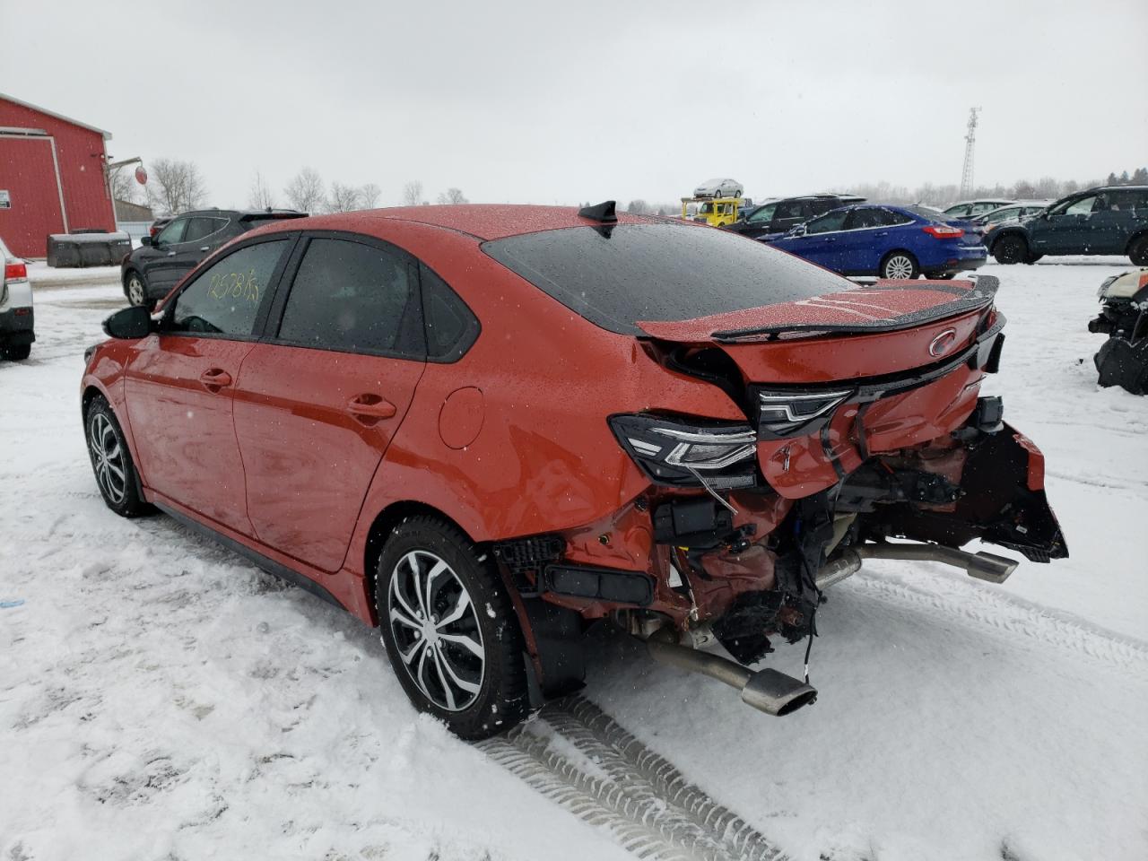 Photo 3 from auction – 2021 KIA FORTE GT with VIN 3KPF44AC7ME299711