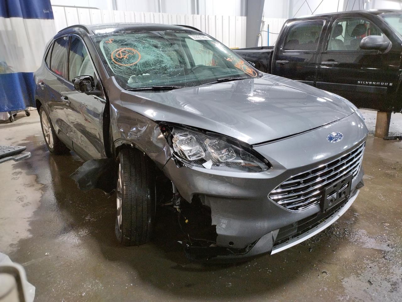 FORD ESCAPE 2021 with VIN 1FMCU9DZ2MUA33770 - Photo from auction