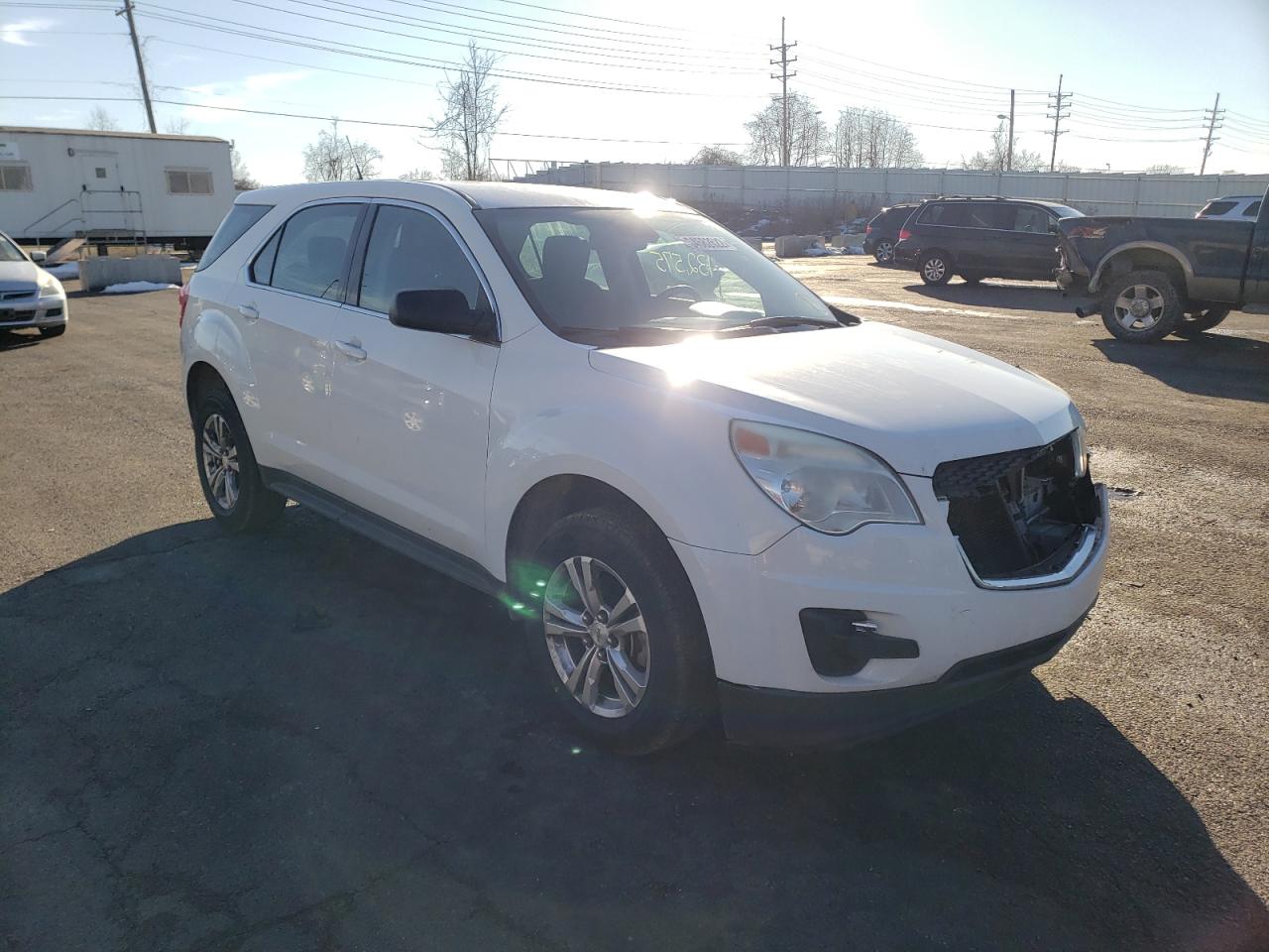 CHEVROLET EQUINOX LS 2012 with VIN 2GNFLCEK8C6343171 - Photo from auction
