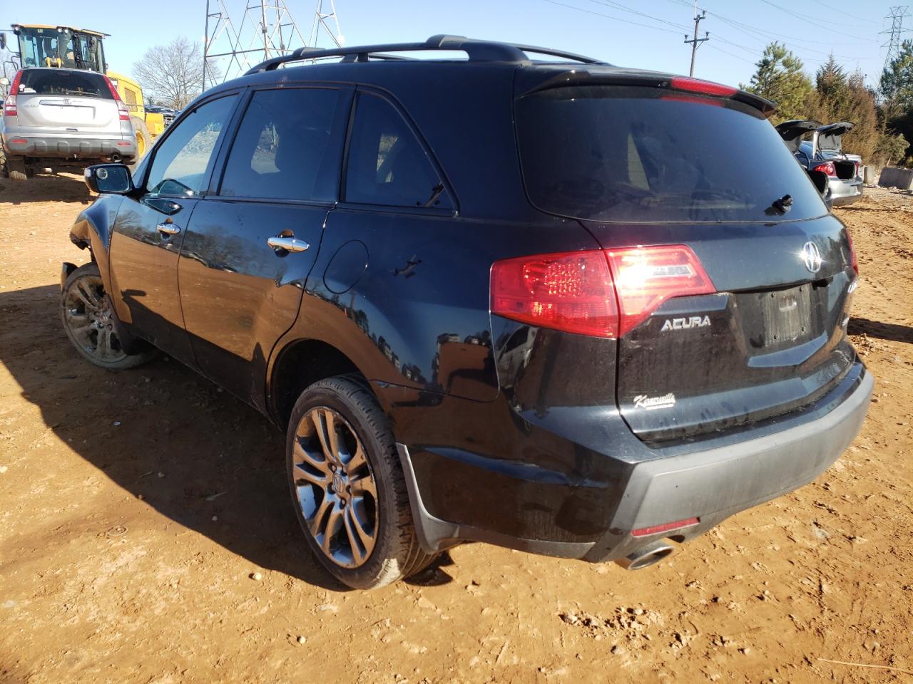 Photo 3 from auction – 2008 ACURA MDX TECHNO with VIN 2HNYD28678H551409
