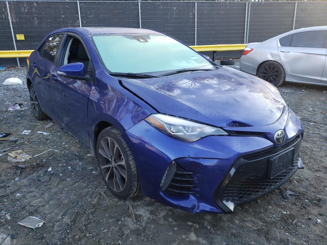 TOYOTA COROLLA L 2018 with VIN 2T1BURHE8JC083895 - Photo from auction