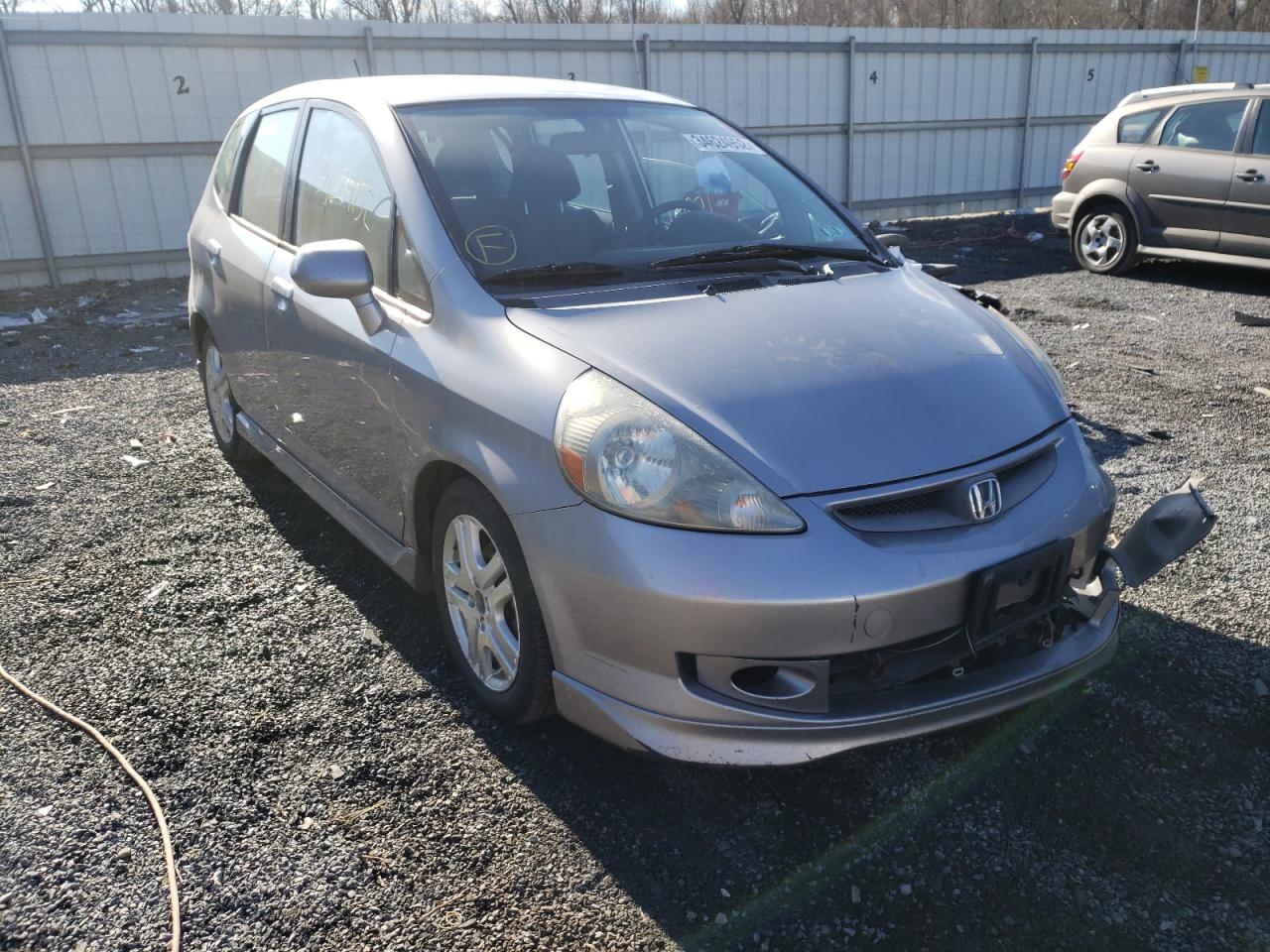 HONDA FIT S 2007 with VIN JHMGD37677S056660 - Photo from auction