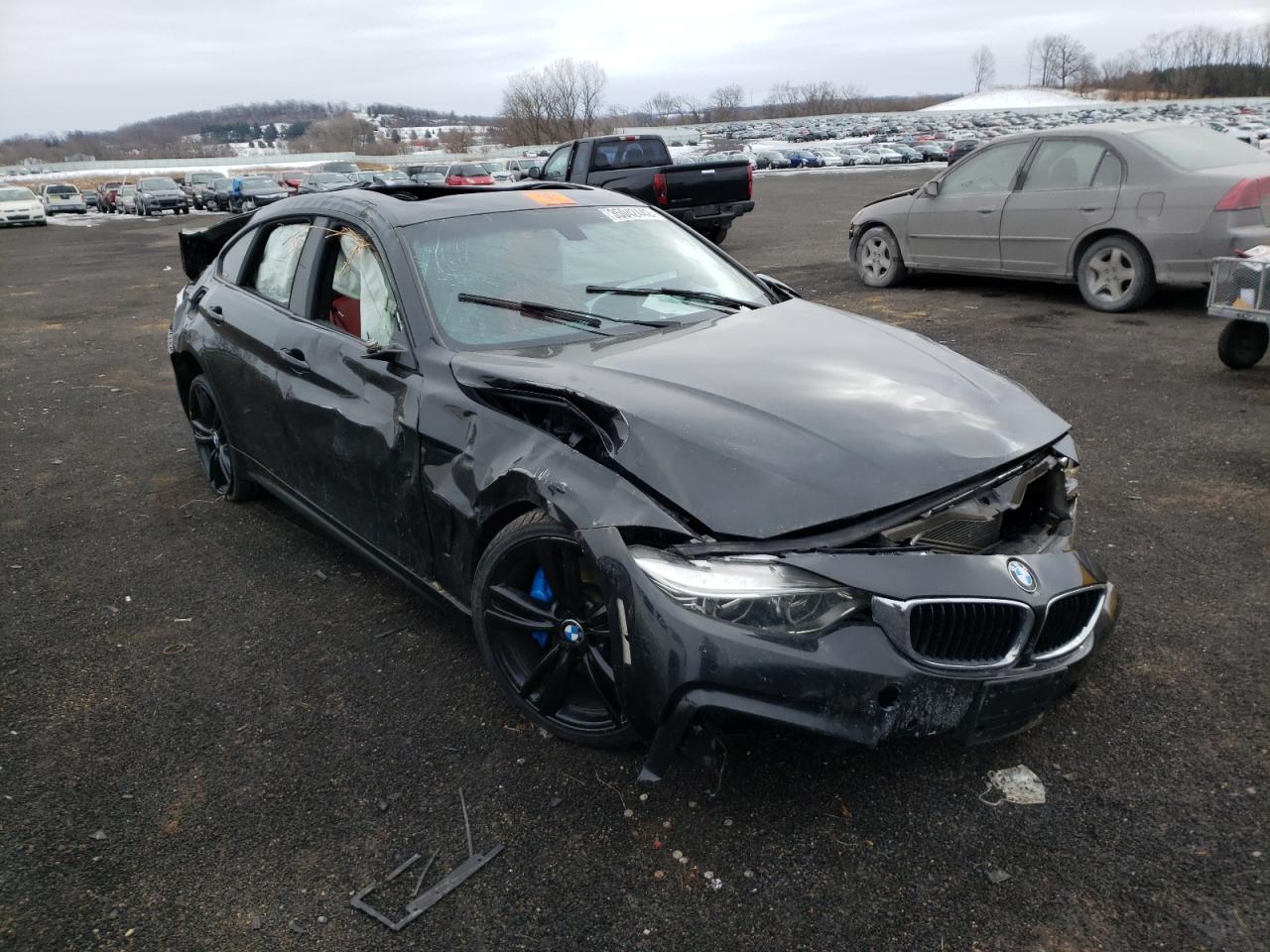 BMW 435 XI GRA 2015 with VIN WBA4B3C55FD670081 - Photo from auction