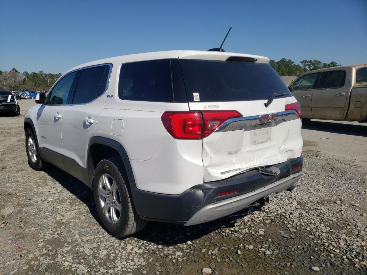 Photo 3 from auction – 2017 GMC ACADIA SLE with VIN 1GKKNKLA9HZ314574