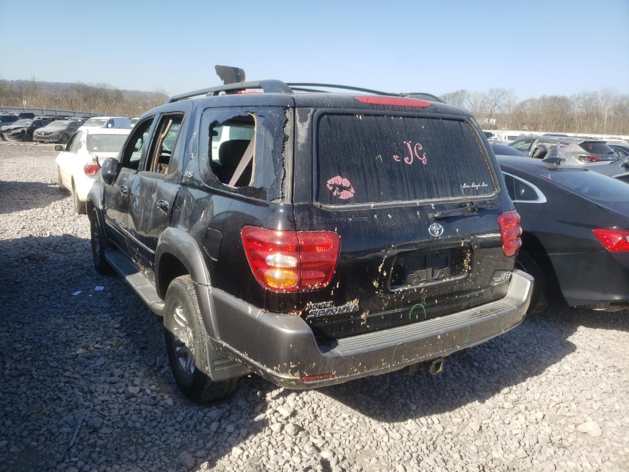 Photo 3 from auction – 2004 TOYOTA SEQUOIA SR with VIN 5TDZT34A04S227291