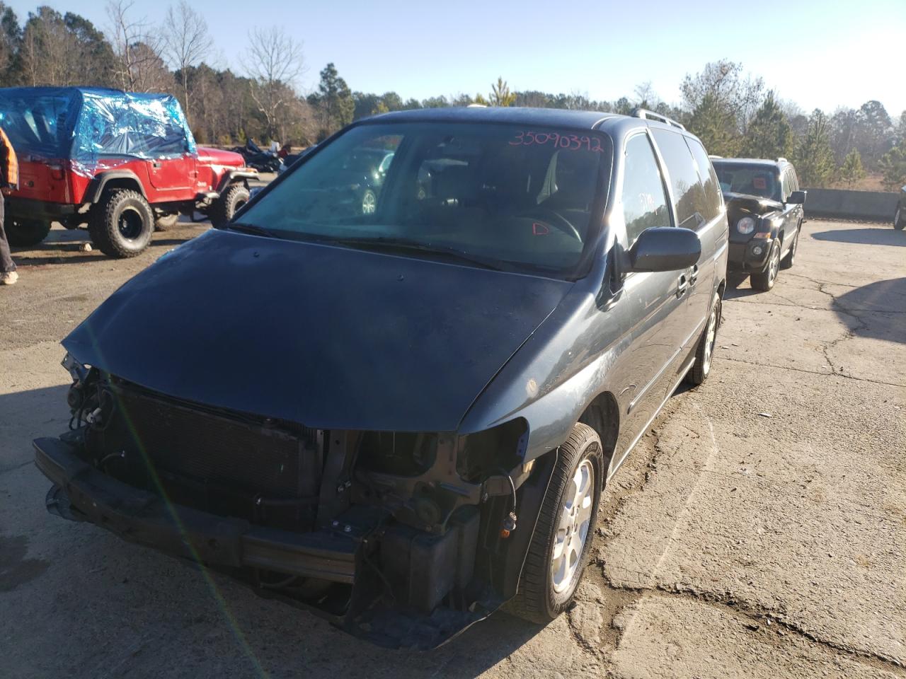 Photo 2 from auction – 2004 HONDA ODYSSEY EX with VIN 5FNRL18864B108158