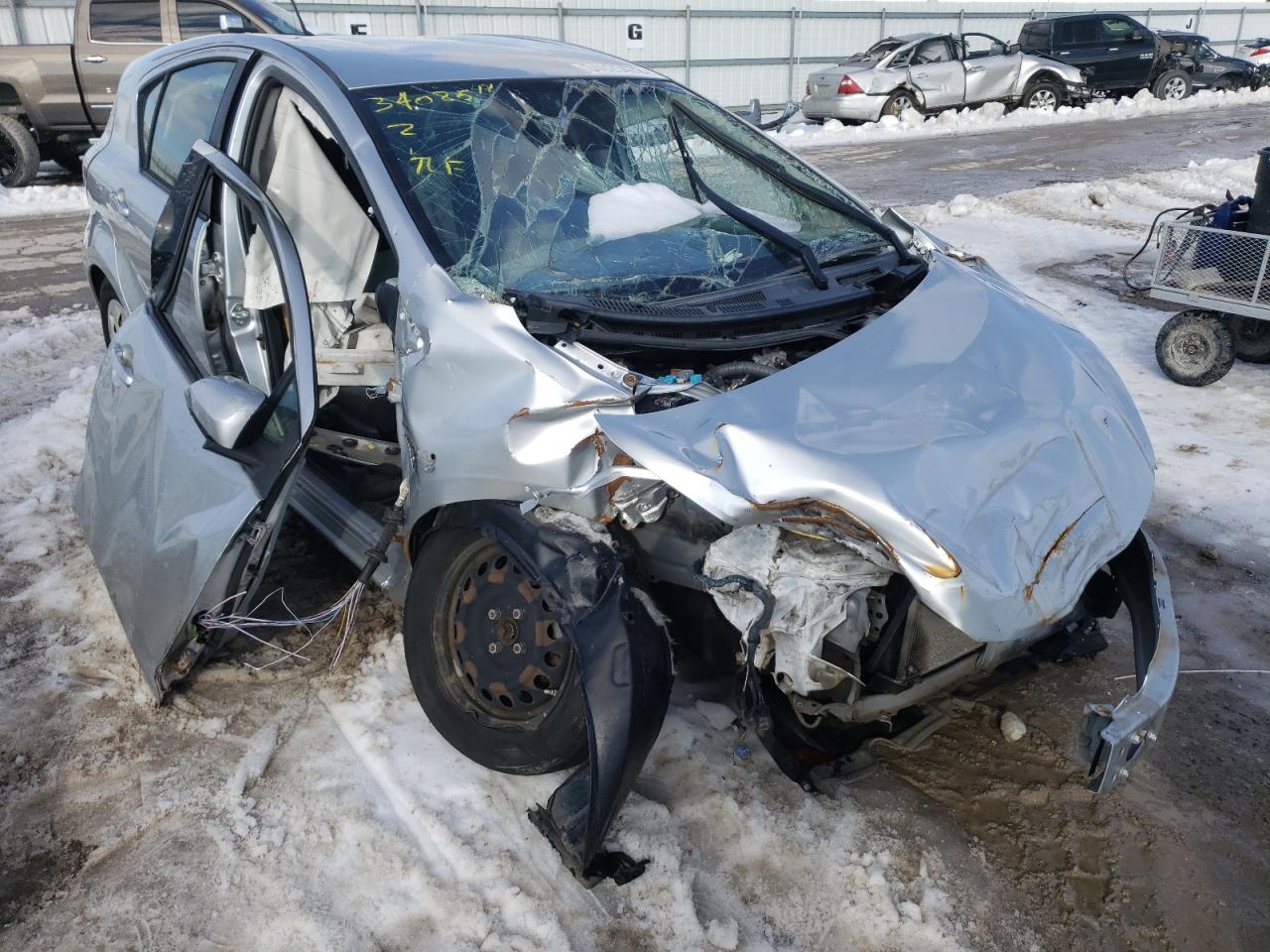 Photo 9 from auction – 2012 TOYOTA PRIUS C with VIN JTDKDTB3XC1505886