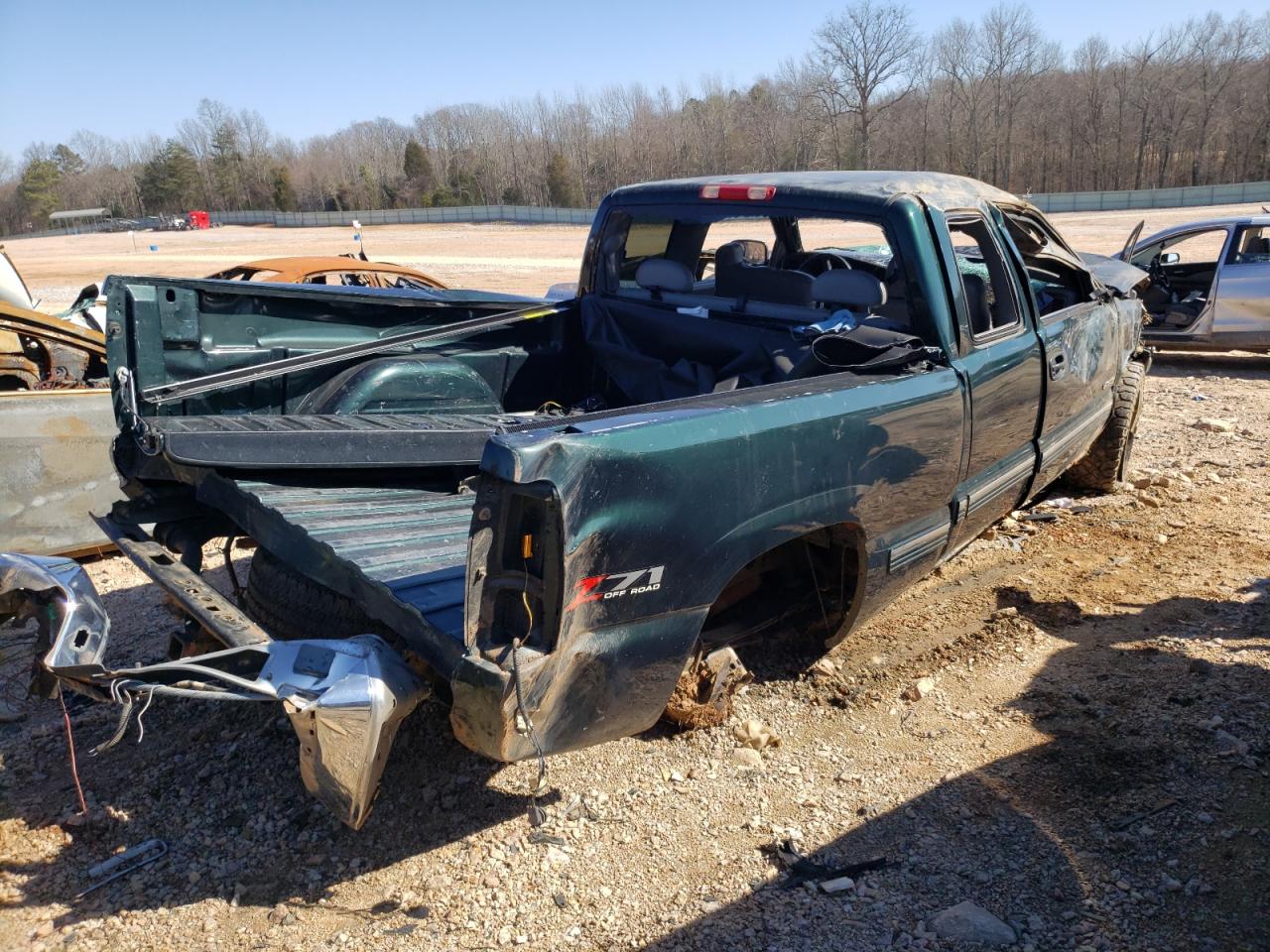 Photo 4 from auction – 2001 CHEVROLET SILVERADO with VIN 1GCEK19T31E215122