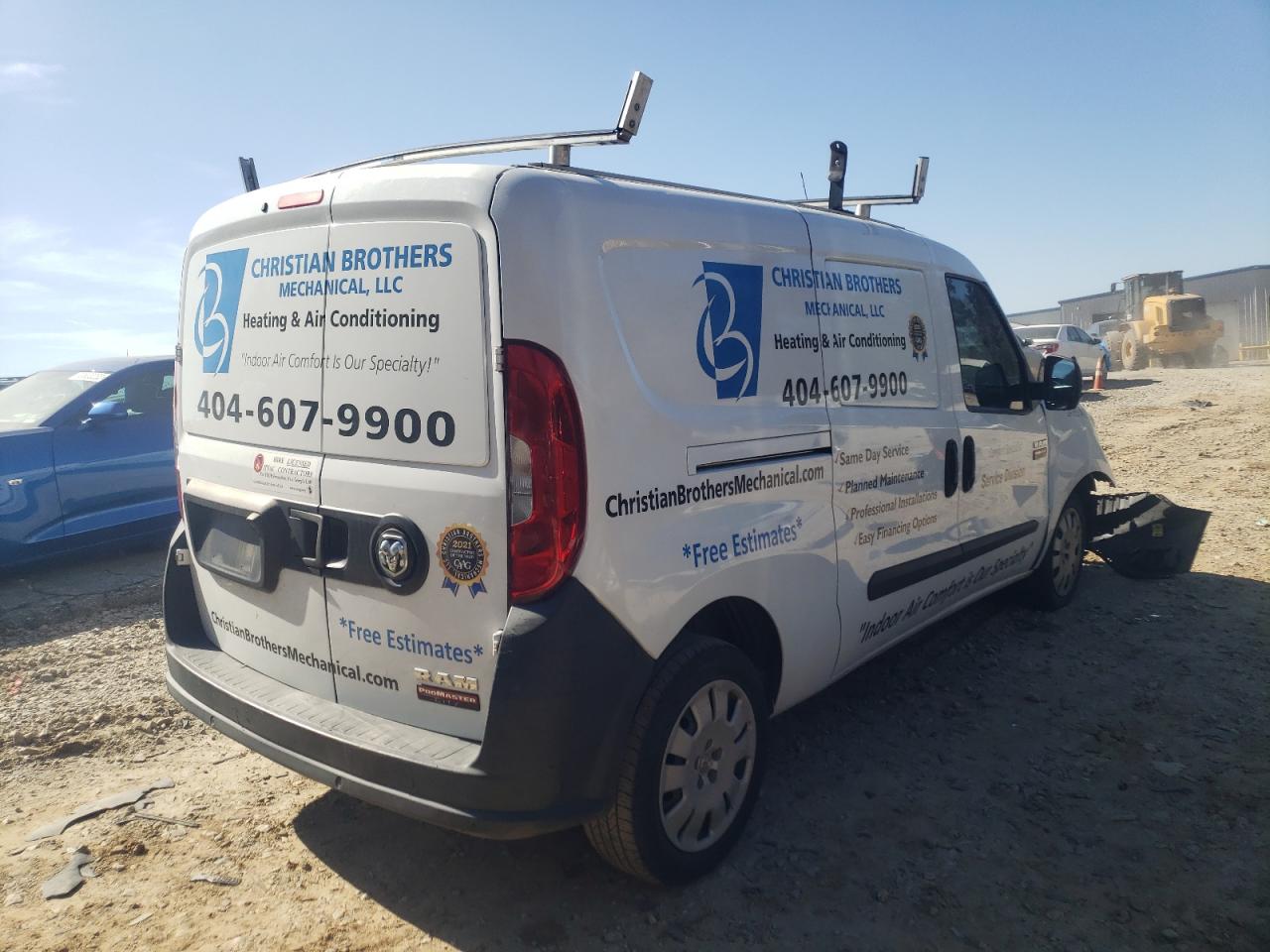 Photo 6 from auction – 2015 RAM PROMASTER with VIN ZFBERFAT1F6A85658