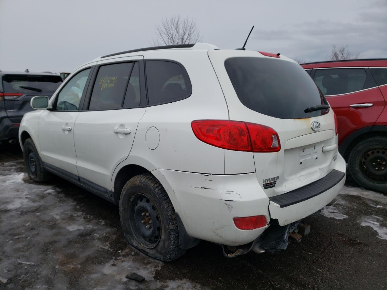 Photo 3 from auction – 2008 HYUNDAI SANTA FE G with VIN 5NMSG73E88H212595
