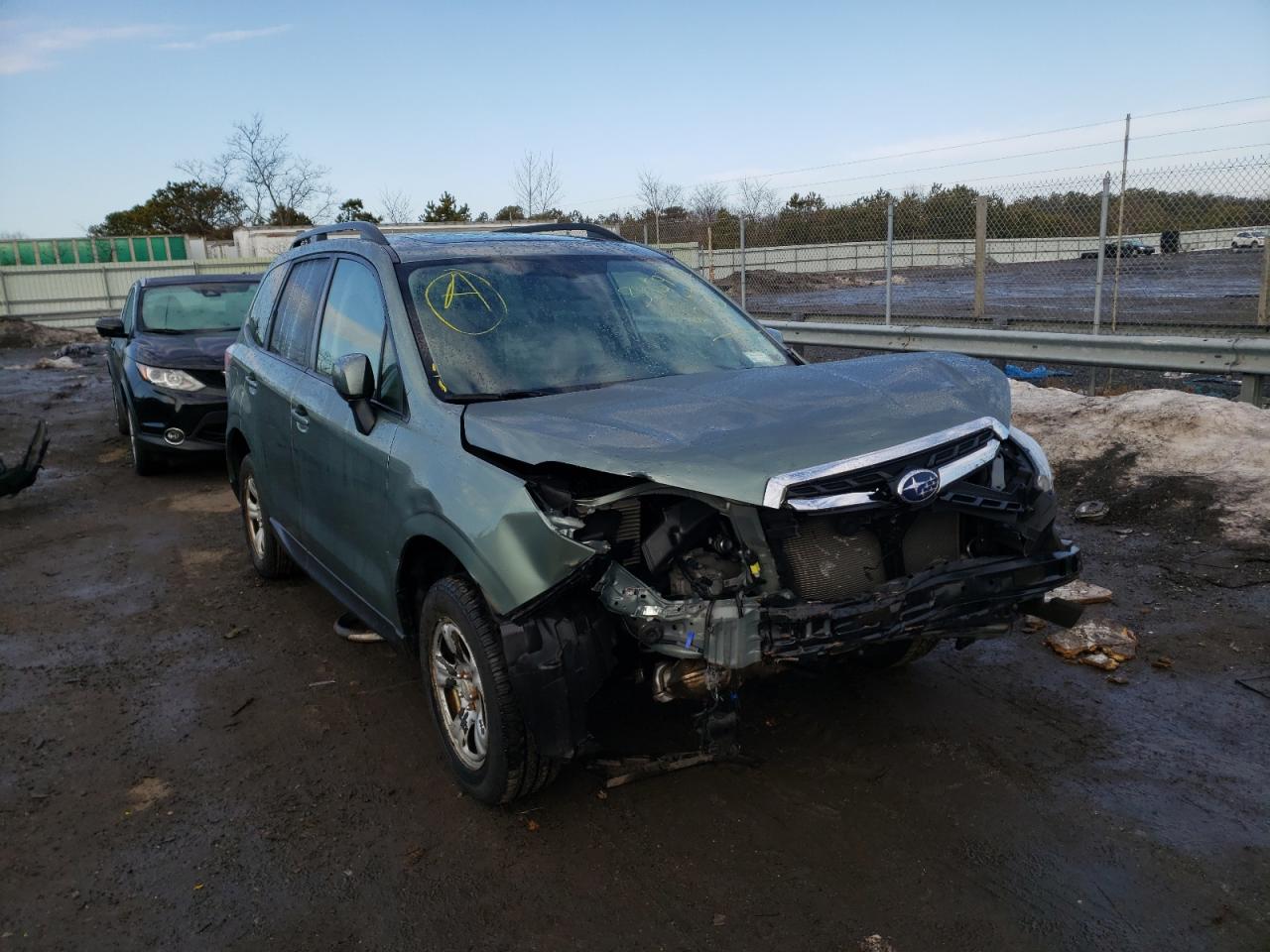 SUBARU FORESTER 2 2018 with VIN JF2SJAEC8JH412153 - Photo from auction
