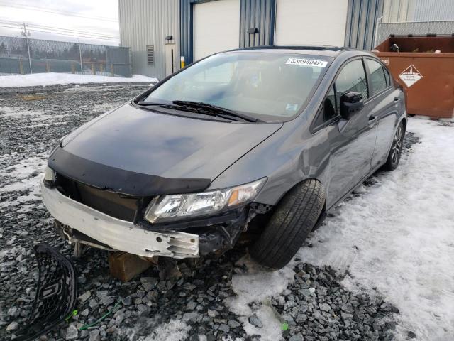 Photo 2 from auction – 2013 HONDA CIVIC LX with VIN 2HGFB2F58DH108436