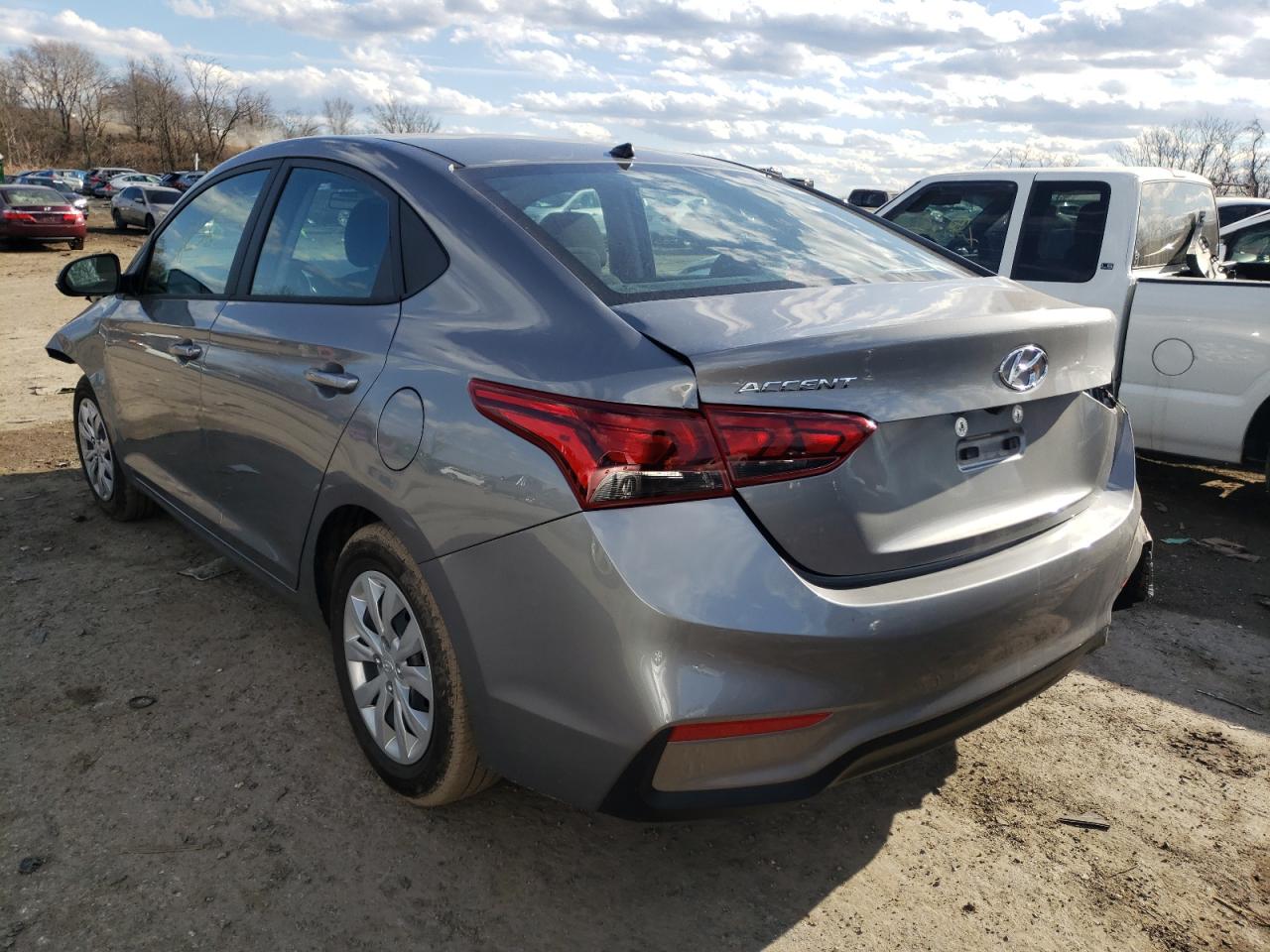 Photo 3 from auction – 2022 HYUNDAI ACCENT SE with VIN 3KPC24A67NE157167