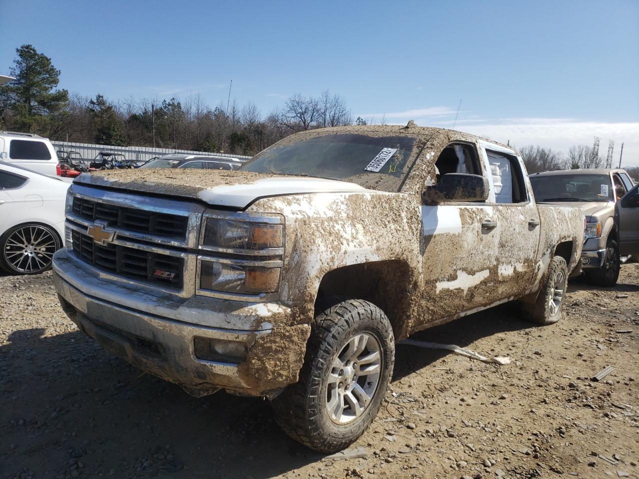 Photo 2 from auction – 2014 CHEVROLET SILVERADO with VIN 3GCUKREC1EG246285