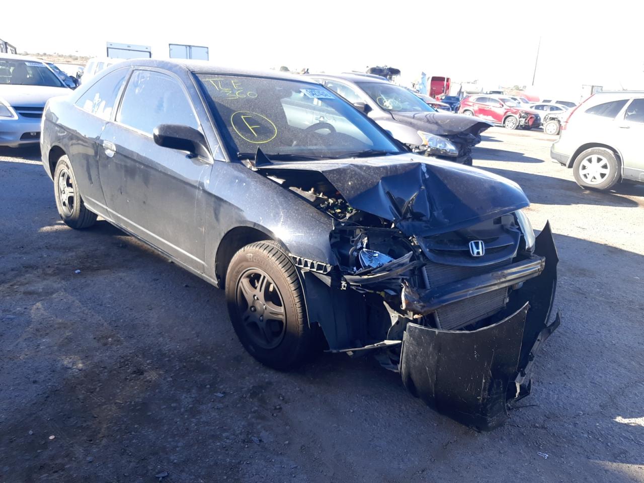 Photo 1 from auction – 2001 HONDA CIVIC LX with VIN 1HGEM21511L066817