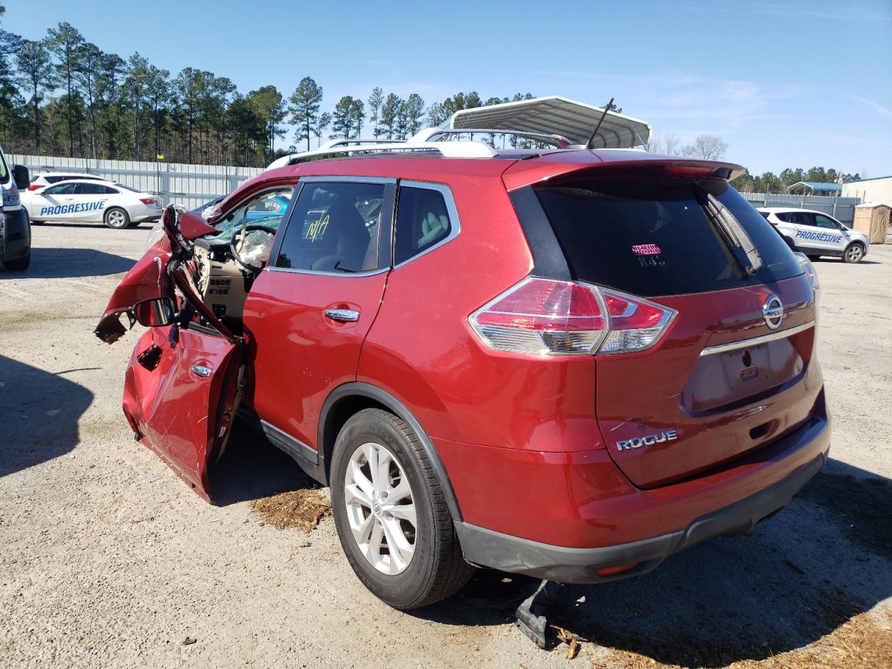 Photo 3 from auction – 2016 NISSAN ROGUE S with VIN 5N1AT2MT5GC839867