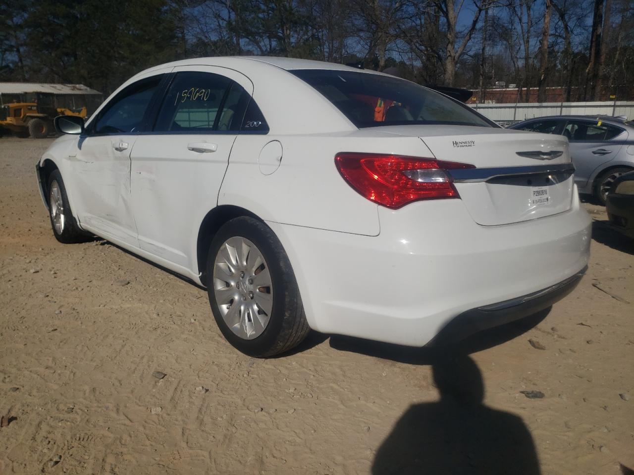 Photo 3 from auction – 2011 CHRYSLER 200 LX with VIN 1C3BC4FBXBN565902