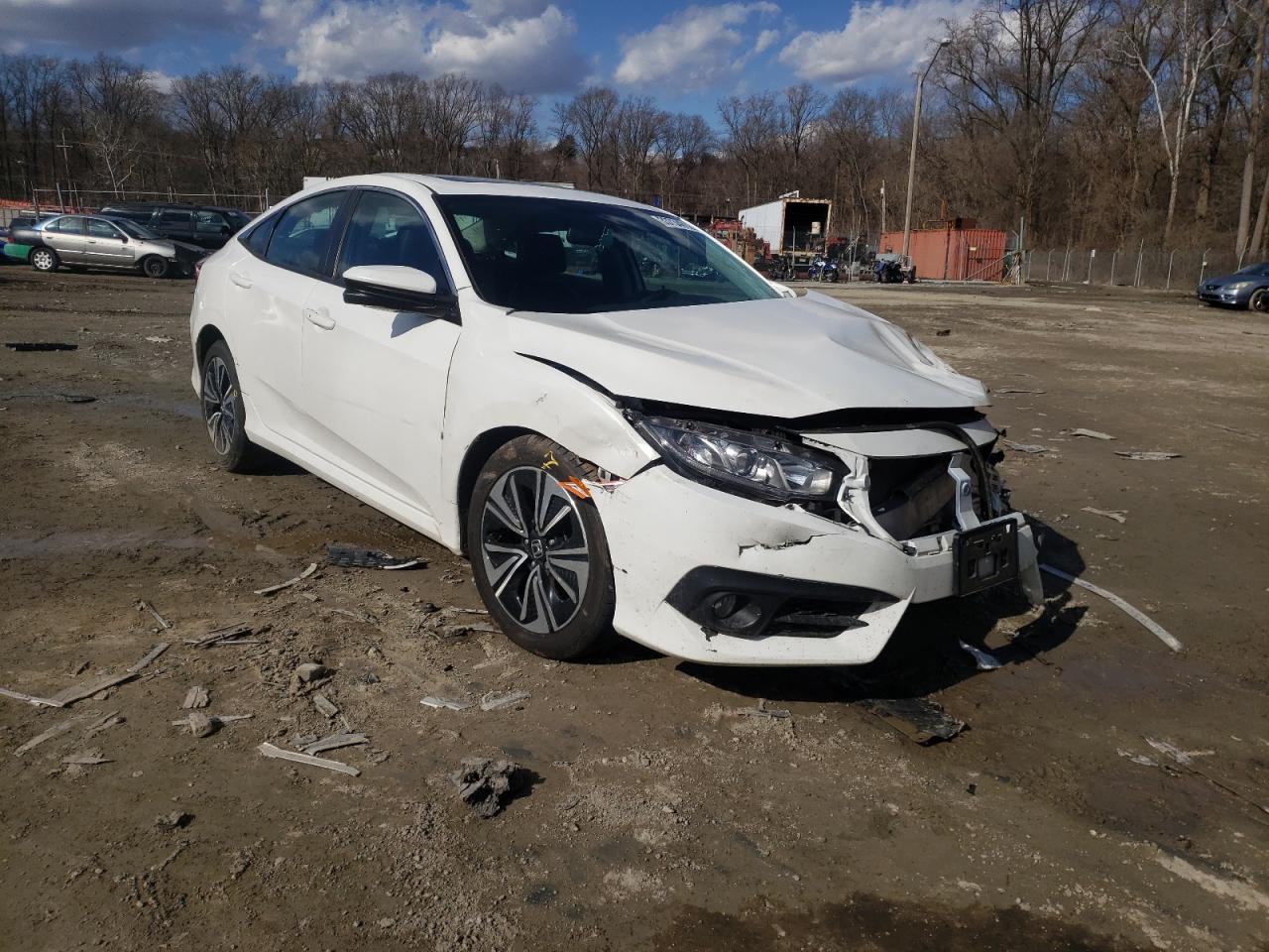 HONDA CIVIC EXL 2017 with VIN 19XFC1F71HE203400 - Photo from auction