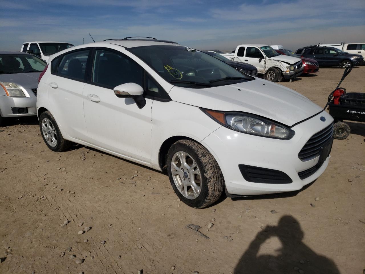 FORD FIESTA SE 2014 with VIN 3FADP4EJ6EM240895 - Photo from auction