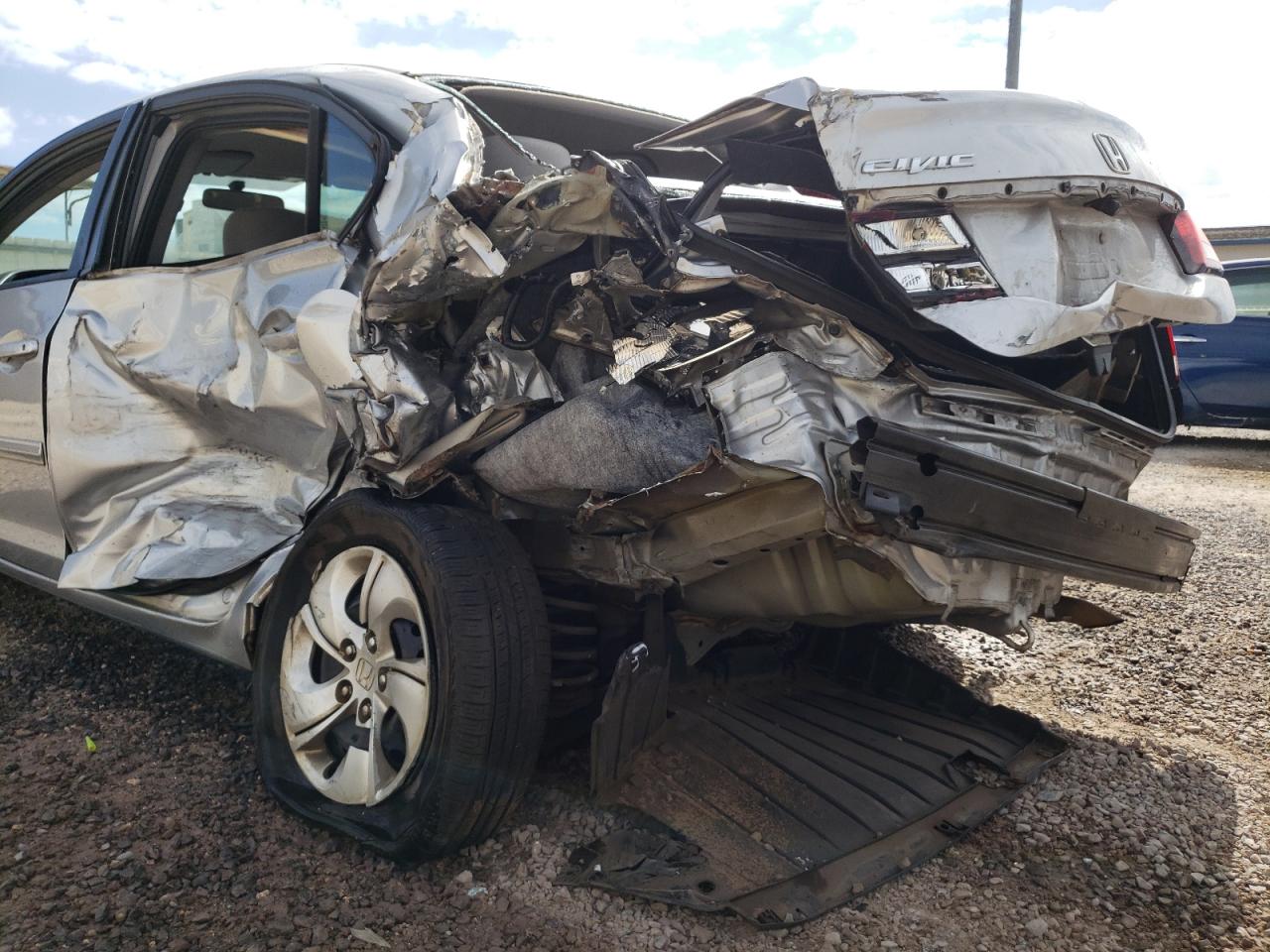 Photo 9 from auction – 2013 HONDA CIVIC LX with VIN 2HGFB2F59DH587966