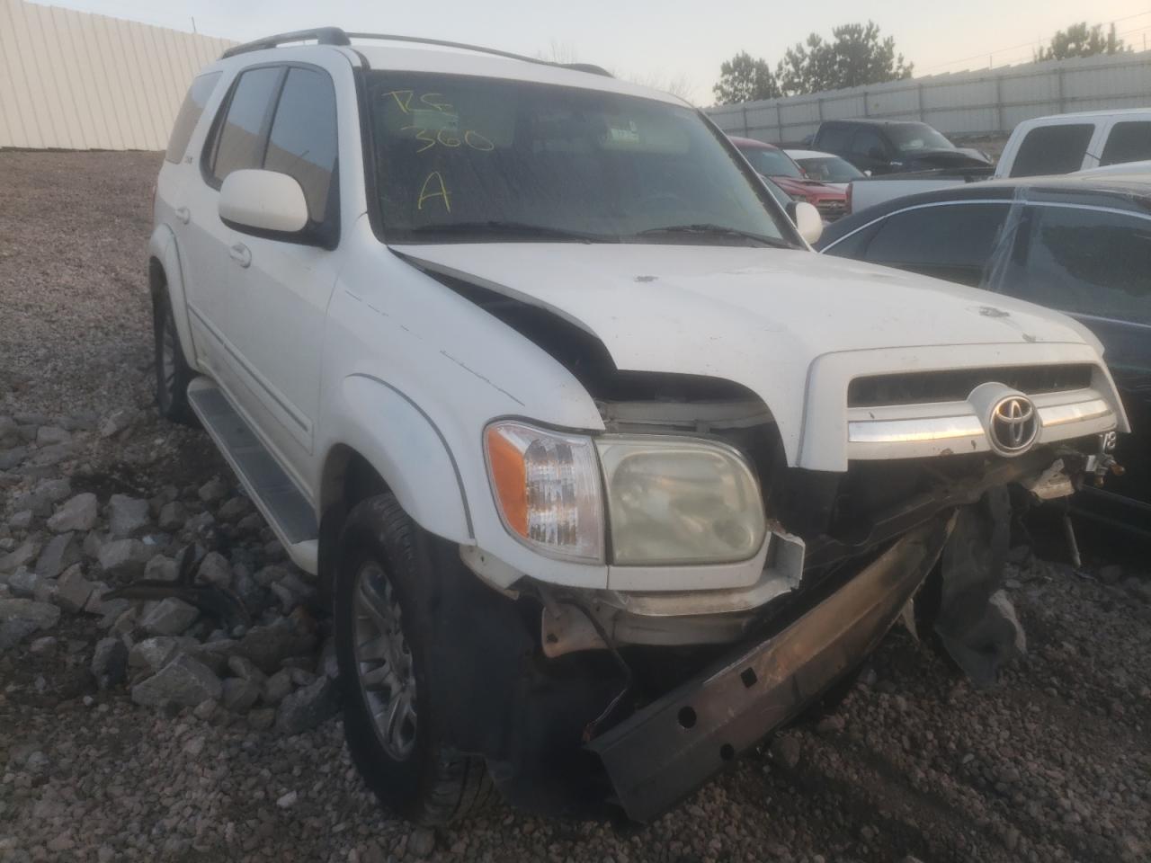 TOYOTA SEQUOIA SR 2006 with VIN 5TDZT34A06S274484 - Photo from auction