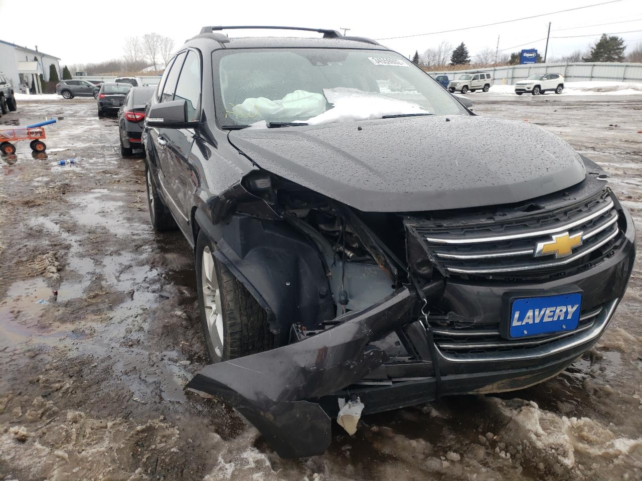 Photo 9 from auction – 2015 CHEVROLET TRAVERSE L with VIN 1GNKVJKD7FJ331622