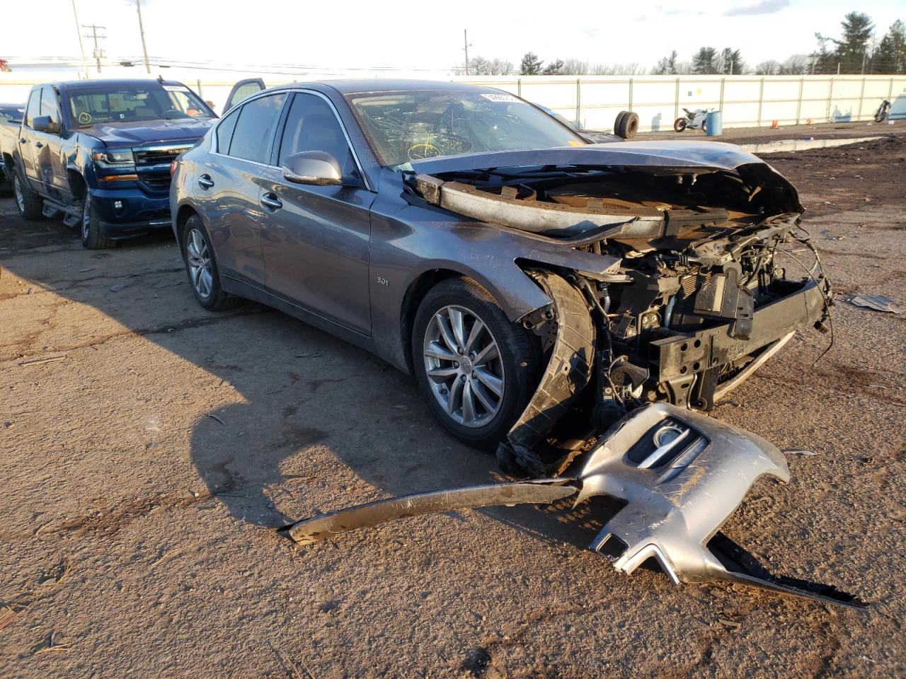 Photo 1 from auction – 2016 INFINITI Q50 PREMIU with VIN JN1EV7AR9GM342873