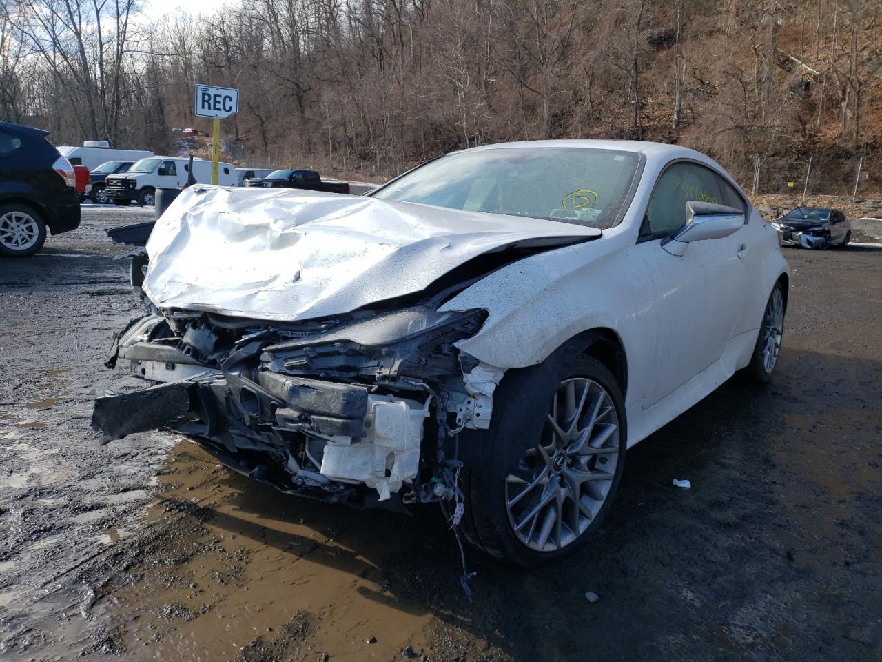 Photo 2 from auction – 2021 LEXUS RC 300 BAS with VIN JTHD85EC3M5006229