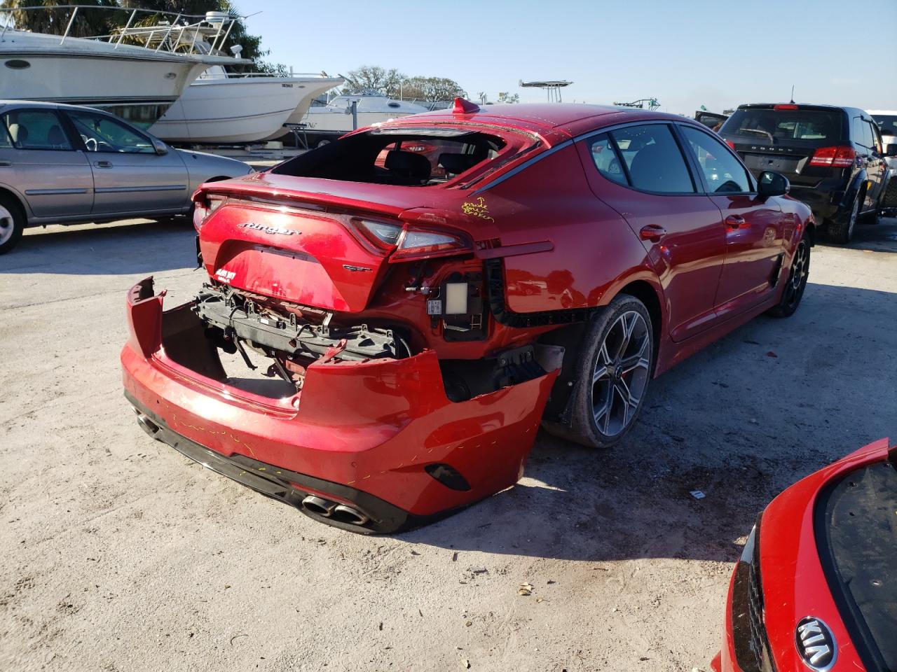 Photo 4 from auction – 2020 KIA STINGER GT with VIN KNAE45LC5L6077362