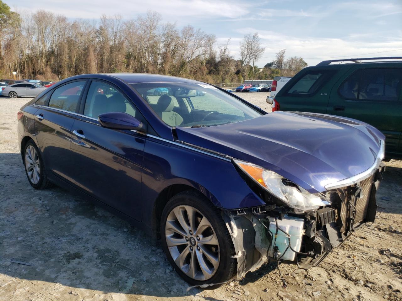 HYUNDAI SONATA SE 2013 with VIN 5NPEC4AC2DH765796 - Photo from auction
