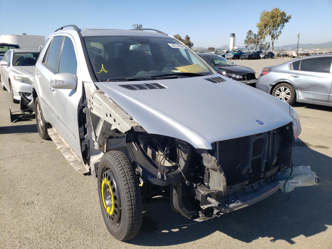 MERCEDES-BENZ ML 350 2007 with VIN 4JGBB86E67A294279 - Photo from auction