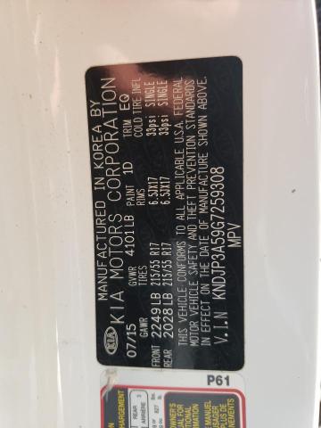 KIA SOUL + 2016 with VIN KNDJP3A59G7259308 - Photo from auction