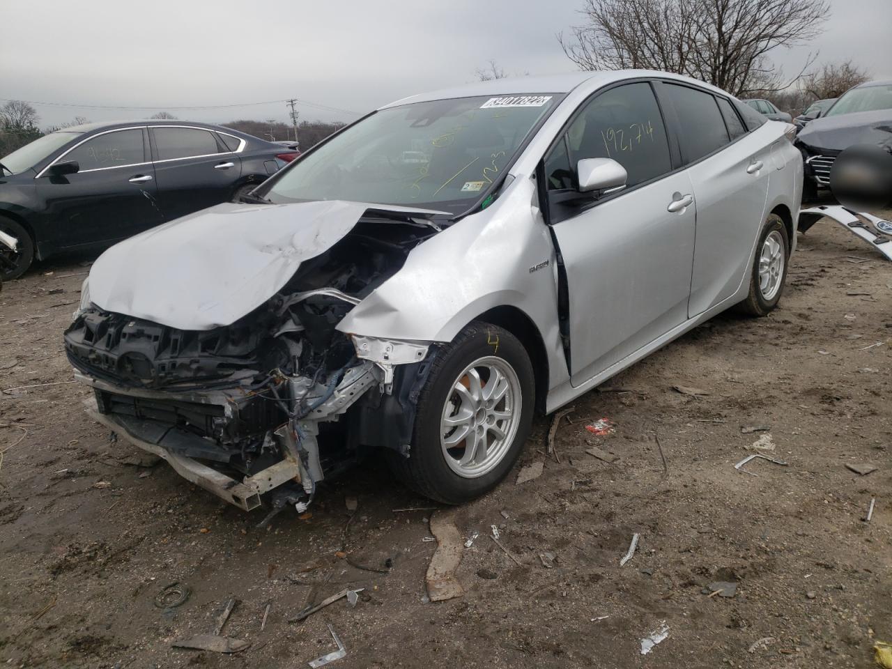 Photo 2 from auction – 2017 TOYOTA PRIUS with VIN JTDKBRFU7H3031340