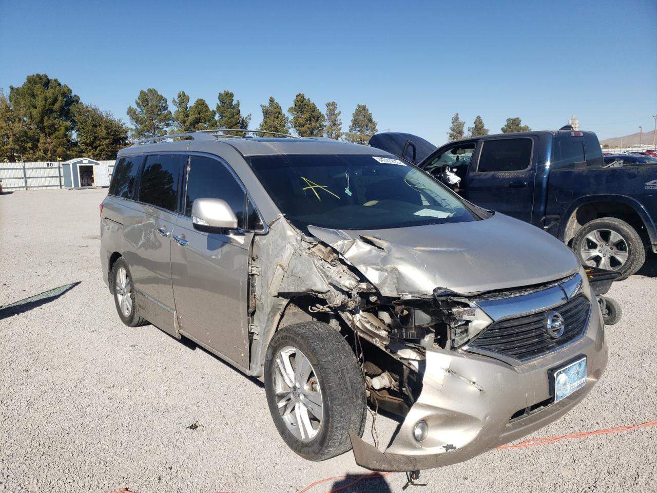 Photo 1 from auction – 2013 NISSAN QUEST S with VIN JN8AE2KPXD9071207