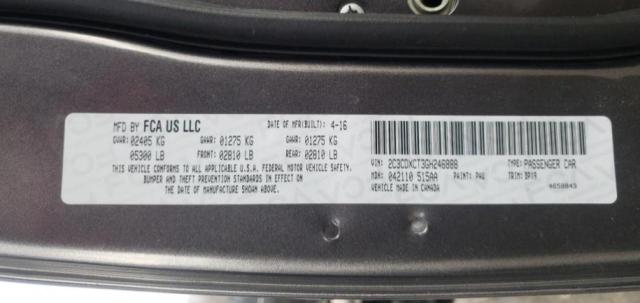 Photo 10 from auction – 2016 DODGE CHARGER R/ with VIN 2C3CDXCT3GH246888