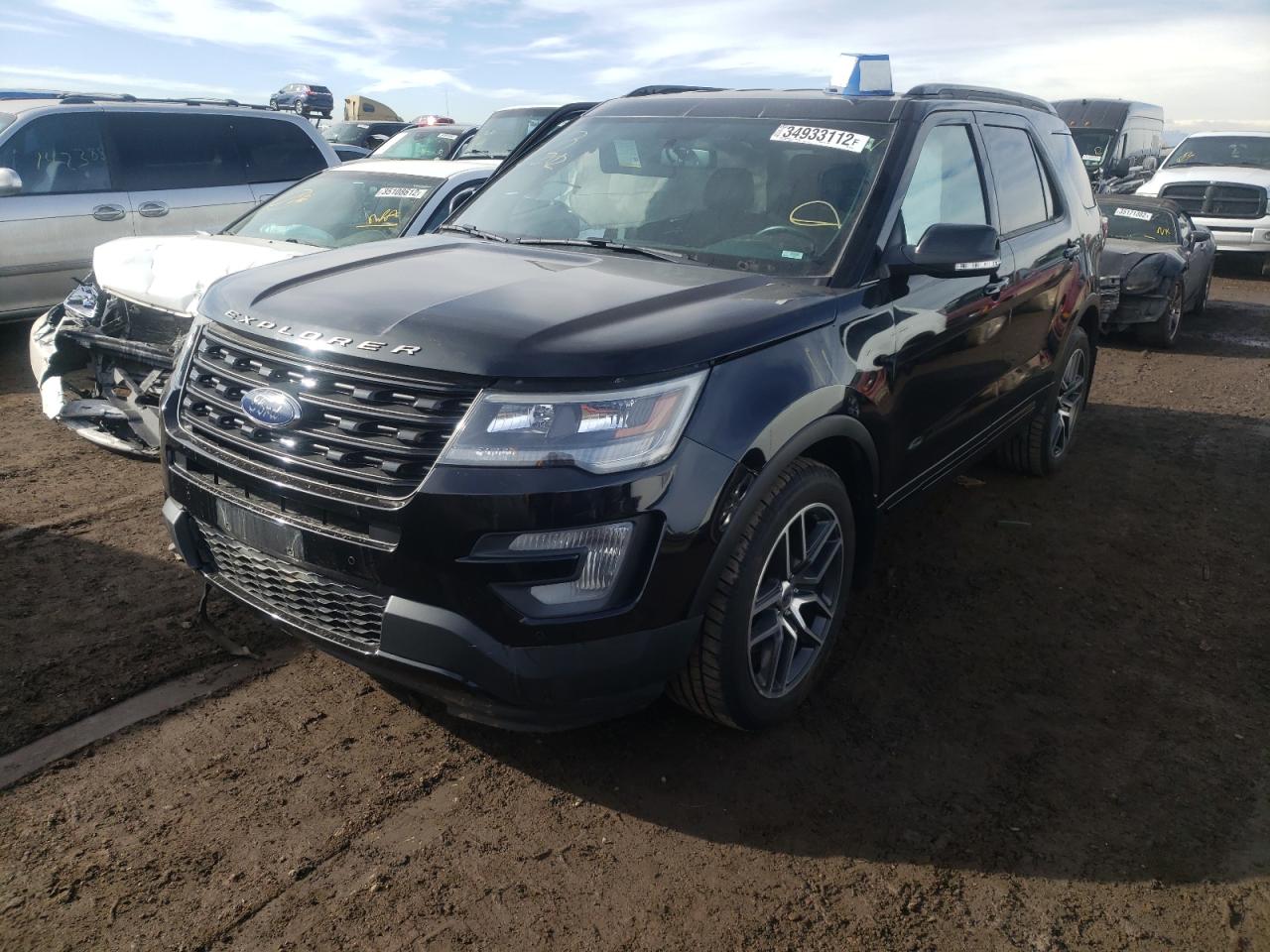 Photo 2 from auction – 2017 FORD EXPLORER S with VIN 1FM5K8GTXHGD21248