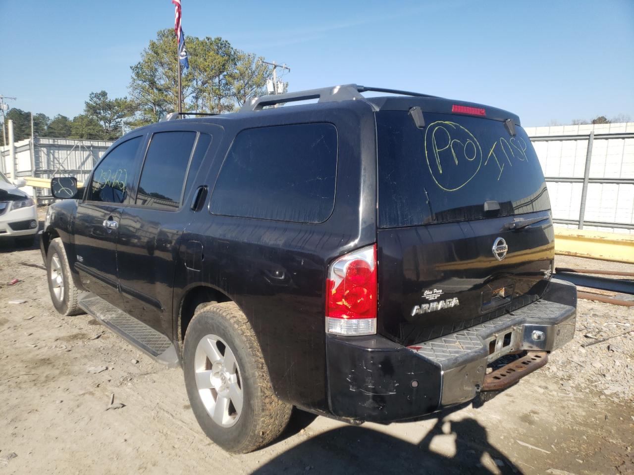 Photo 3 from auction – 2007 NISSAN ARMADA SE with VIN 5N1AA08A37N715541