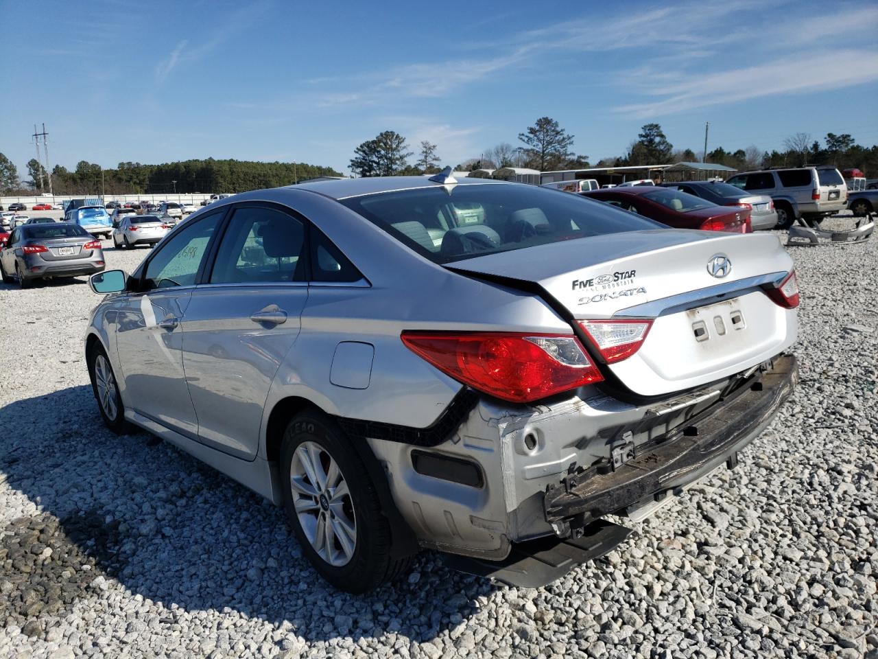 Photo 3 from auction – 2014 HYUNDAI SONATA GLS with VIN 5NPEB4AC5EH897486