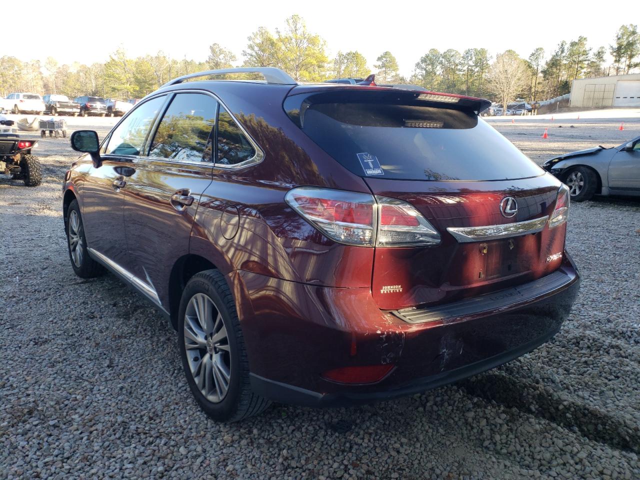 Photo 3 from auction – 2013 LEXUS RX 350 with VIN 2T2ZK1BA7DC111133