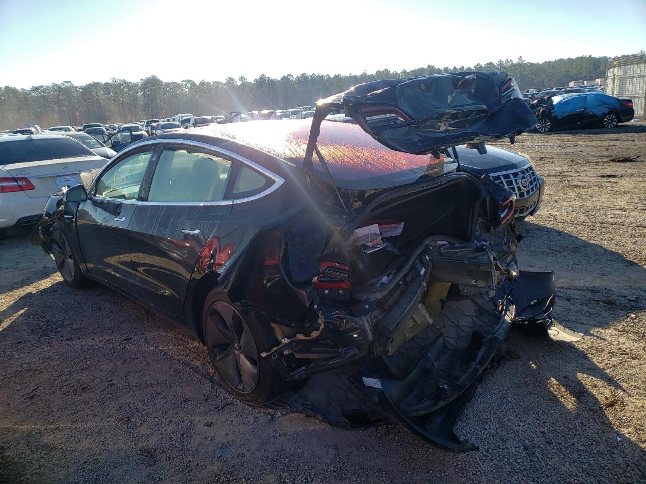Photo 3 from auction – 2018 TESLA MODEL 3 with VIN 5YJ3E1EA9JF156577